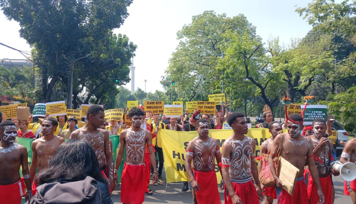 Masyarakat Adat Papua Serahkan Petisi ke MA soal Perkara Hutan Adat